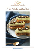Éclair Pistache ao Chocolate - 30 reais (BRL R$) corresponde a mais ou menos 5 €