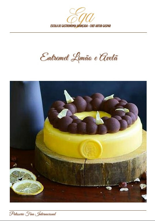 Entremet Limão e Avelã