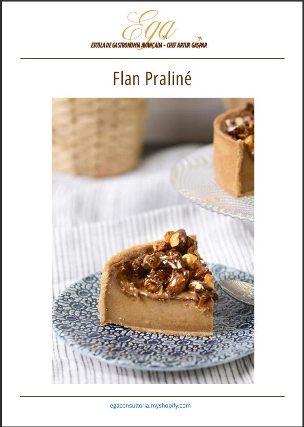Flan Praliné - 30 reais (BRL R$) corresponde a mais ou menos 5 €