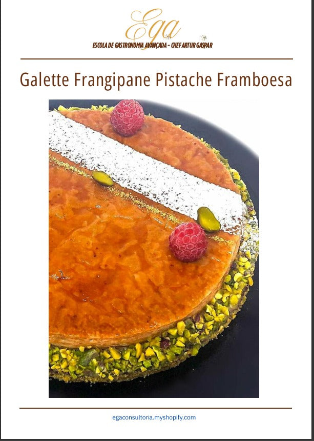 Galette Frangipane Pistache Framboesa - 30 reais (BRL R$) corresponde a mais ou menos 5 €