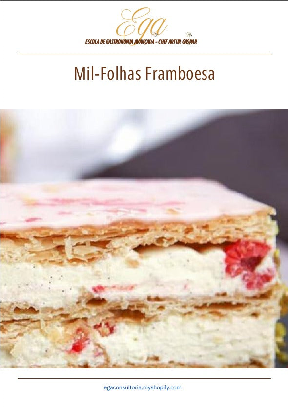 Mil-Folhas Framboesa - 30 reais (BRL R$) corresponde a mais ou menos 5 €