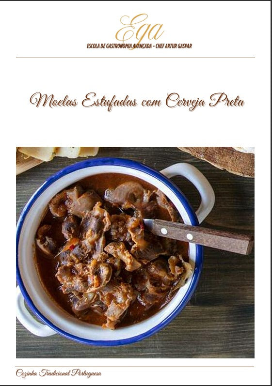 Moelas Estufadas com Cerveja Preta
