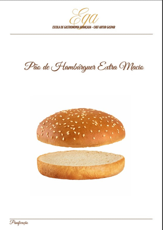 Pão de Hambúrguer Extra Macio