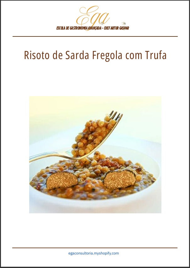 Risoto de Sarda Fregola com Trufa - 30 reais (BRL R$) corresponde a mais ou menos 5 €