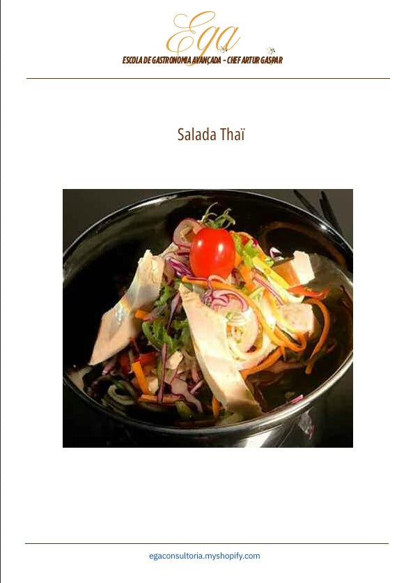 Salada Thaï - 30 reais (BRL R$) corresponde a mais ou menos 5 €