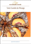 Tarte Crumble de Pêssego - 30 reais (BRL R$) corresponde a mais ou menos 5 €