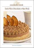 Tarte Pêra Chocolate e Noz-Pecã - 30 reais (BRL R$) corresponde a mais ou menos 5 €