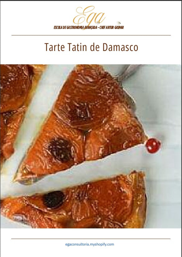 Tarte Tatin de Damasco - 30 reais (BRL R$) corresponde a mais ou menos 5 €