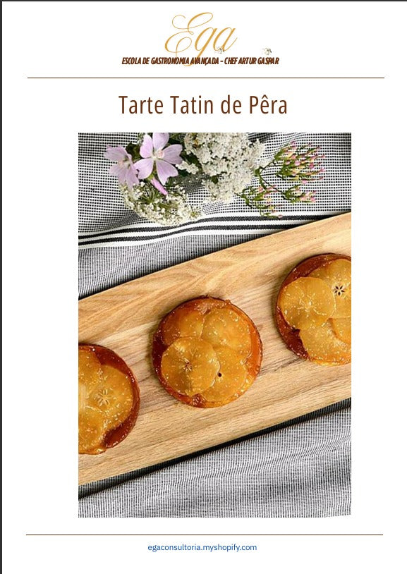 Tarte Tatin de Pêra - 30 reais (BRL R$) corresponde a mais ou menos 5 €