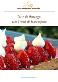 Tarte de Morango  com Creme de Mascarpone - 30 reais (BRL R$) corresponde a mais ou menos 5 €