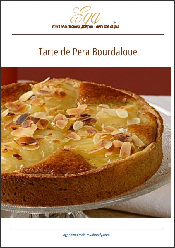 Tarte de Pera Bourdaloue - 30 reais (BRL R$) corresponde a mais ou menos 5 €