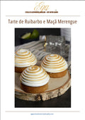 Tarte de Ruibarbo e Maçã Merengue - 30 reais (BRL R$) corresponde a mais ou menos 5 €