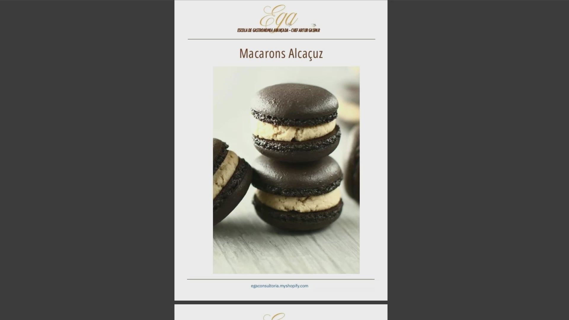 Macarons Alcaçuz - 30 reais (BRL R$) corresponde a mais ou menos 5 €