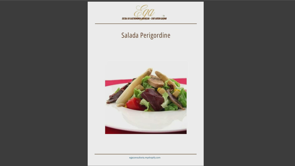 Salada Perigordine - 30 reais (BRL R$) corresponde a mais ou menos 5 €