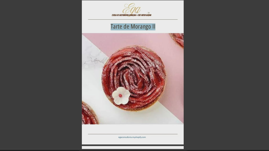 Tarte de Morango II - 30 reais (BRL R$) corresponde a mais ou menos 5 €