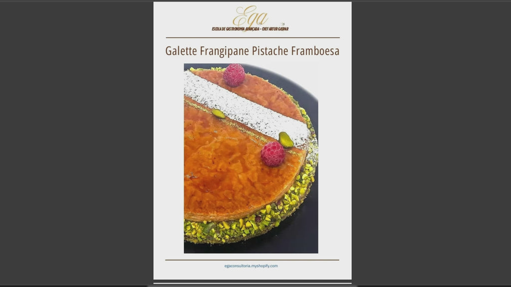 Galette Frangipane Pistache Framboesa - 30 reais (BRL R$) corresponde a mais ou menos 5 €