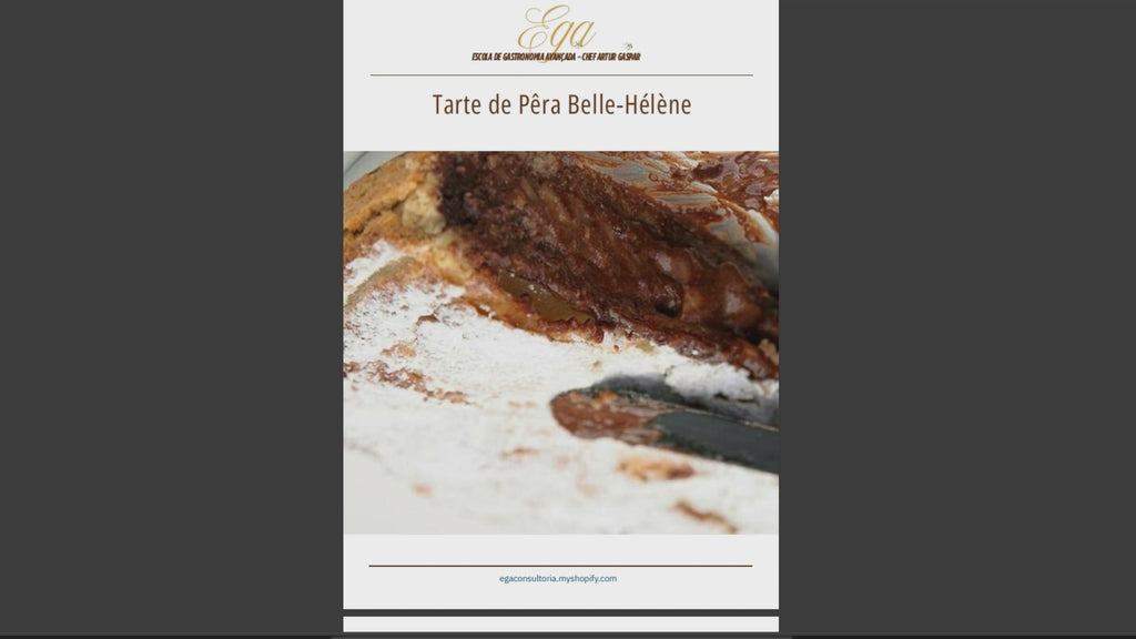Tarte de Pêra Belle-Hélène - 30 reais (BRL R$) corresponde a mais ou menos 5 €