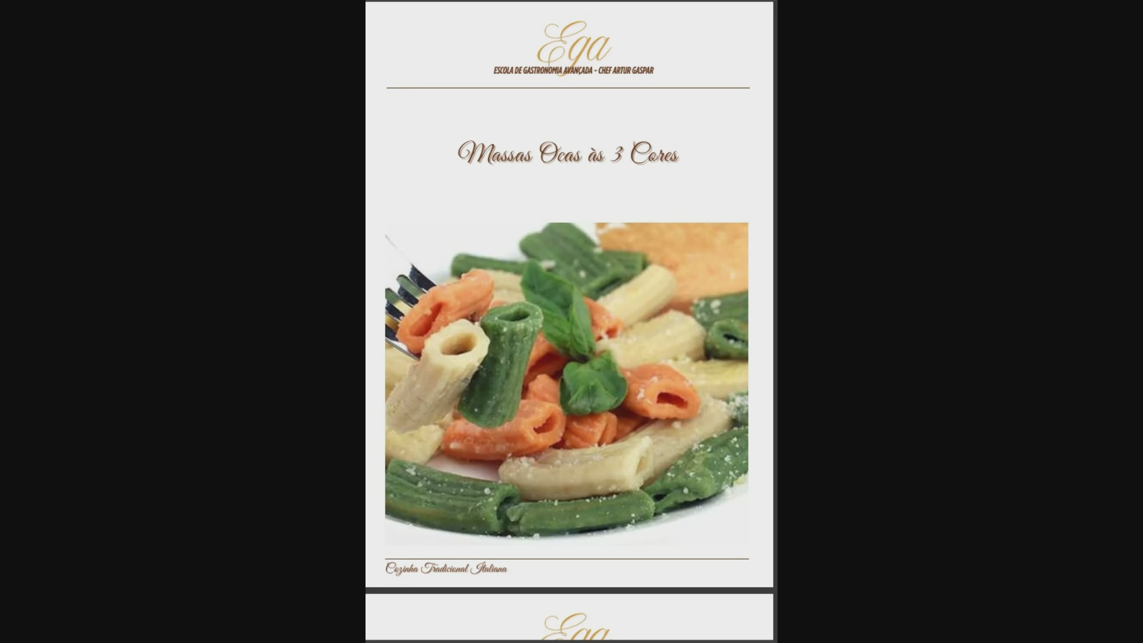 Massas Ocas às 3 Cores