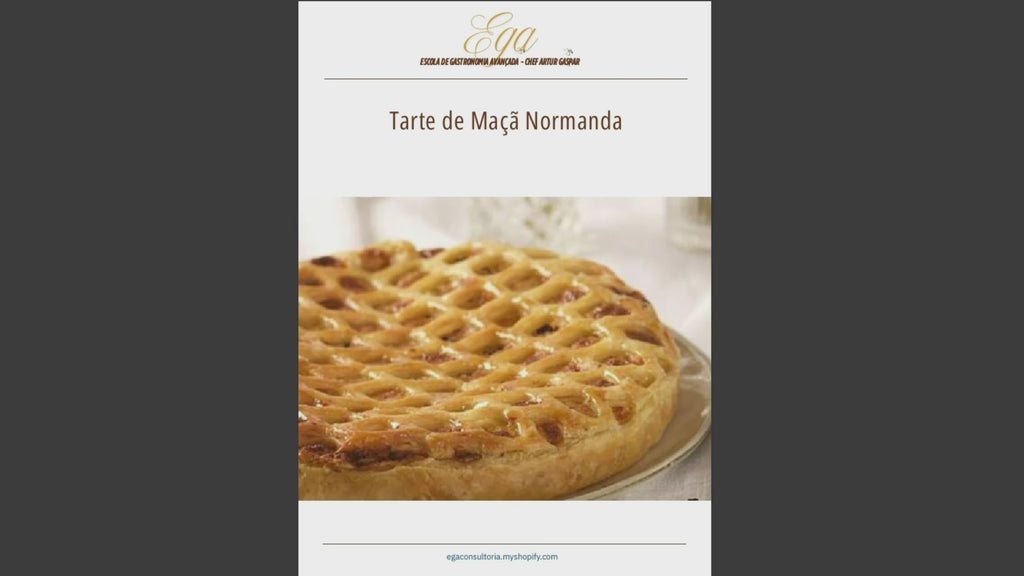 Tarte de Maçã Normanda - 30 reais (BRL R$) corresponde a mais ou menos 5 €
